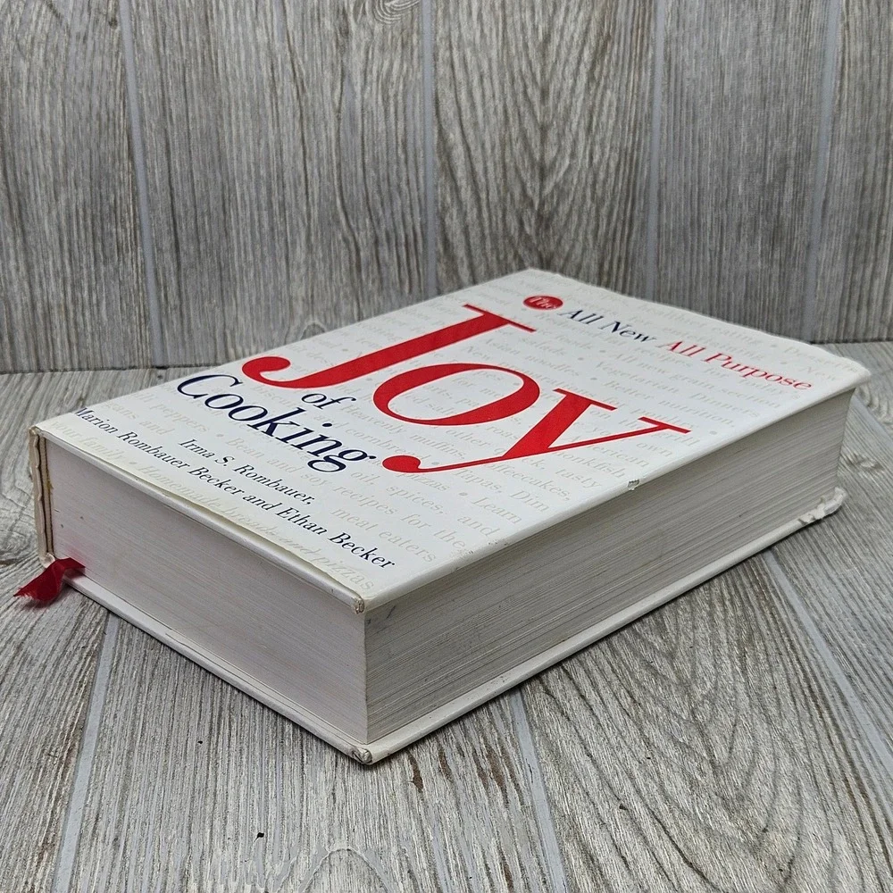 Joy of Cooking 1997 Hardcover Cookbook Irma Rombauer Becker Scribner 0684818701